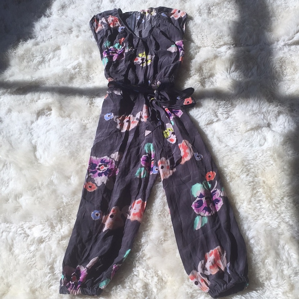 Floral jumpsuit